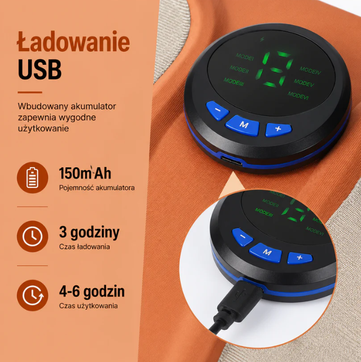 UlgMata™ - Mata EMS do Masażu i Relaksu Stóp